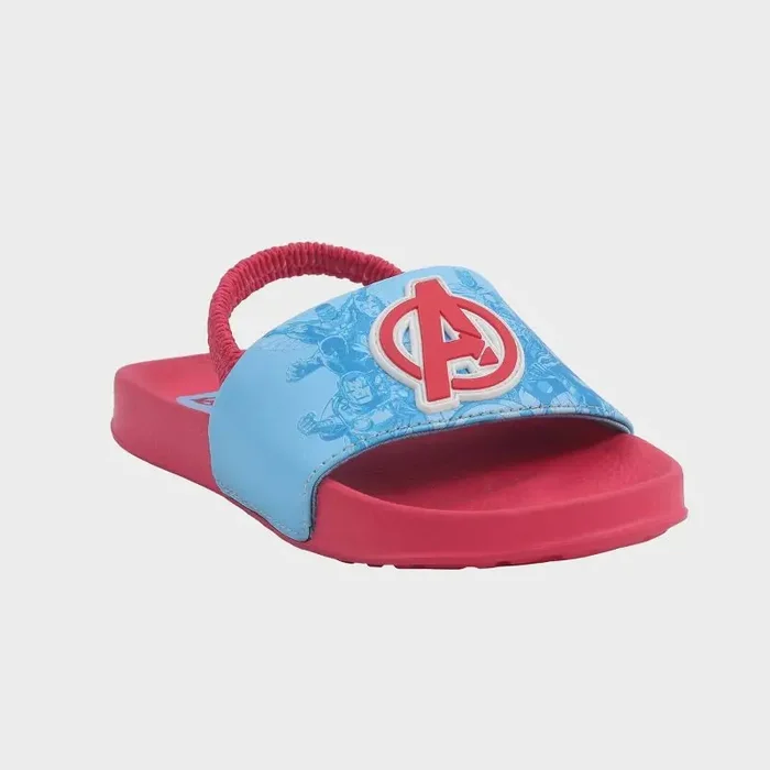 Disney Boys‘ The Avengers Slide Sandals – Blue 5/6
