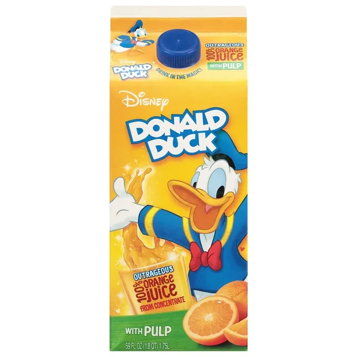 Disney Donald Duck Country Style Orange Juice – 59 fl oz