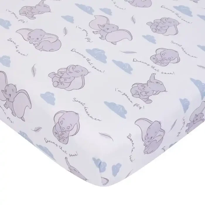 Disney Dumbo Fitted Crib Sheet