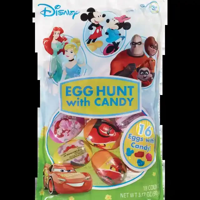 Disney Egg Hunt With Candy