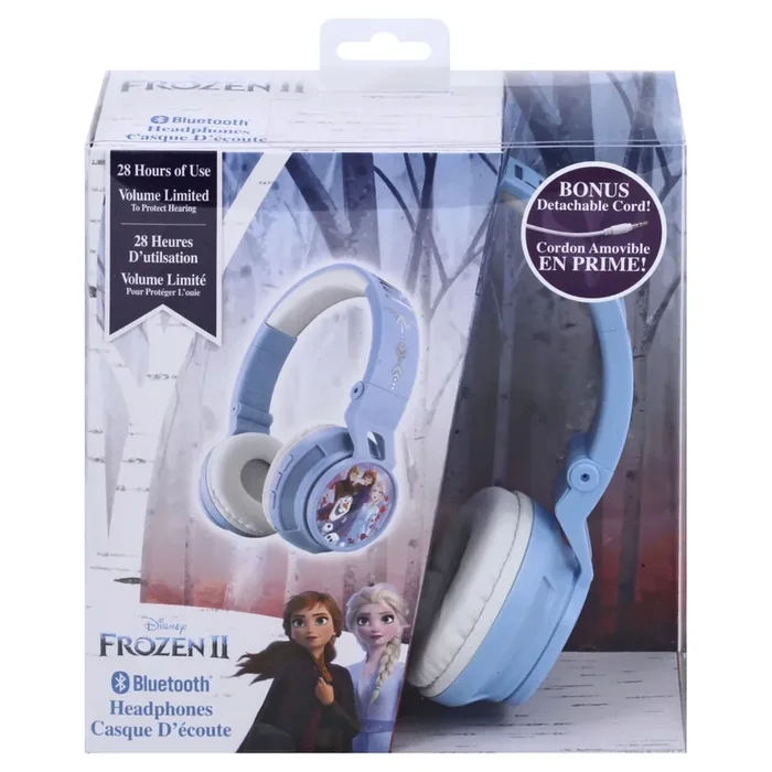 Disney Ekids Frozen Bluetooth Headphones – Blue
