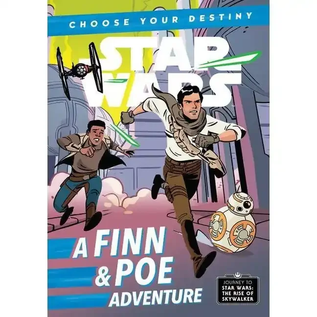 Disney Finn & Poe Adventure – by Cavan Scott (Paperback)