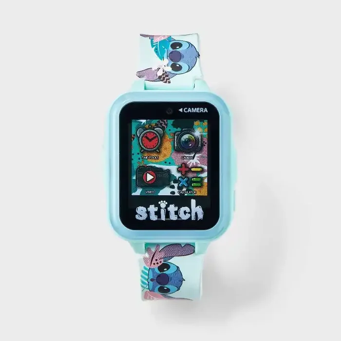 Disney Girls‘ Stitch Light Up Interactive Watch – Blue