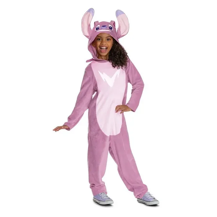 Disney Kids‘ Lilo & Stitch Angel Classic Costume Jumpsuit 4-6x