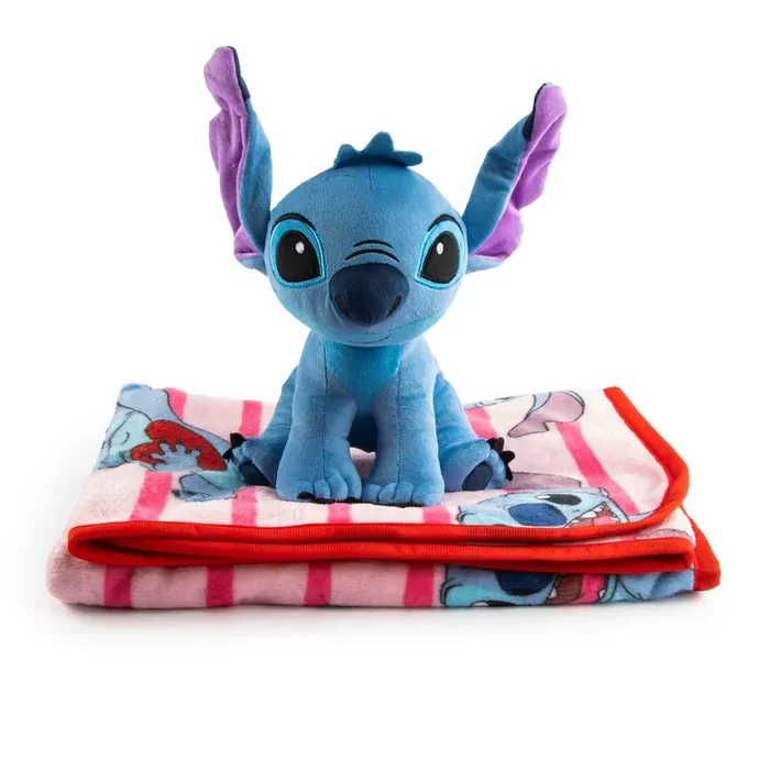 Disney Lilo & Stitch Valentine‘s Plush & Blanket Set