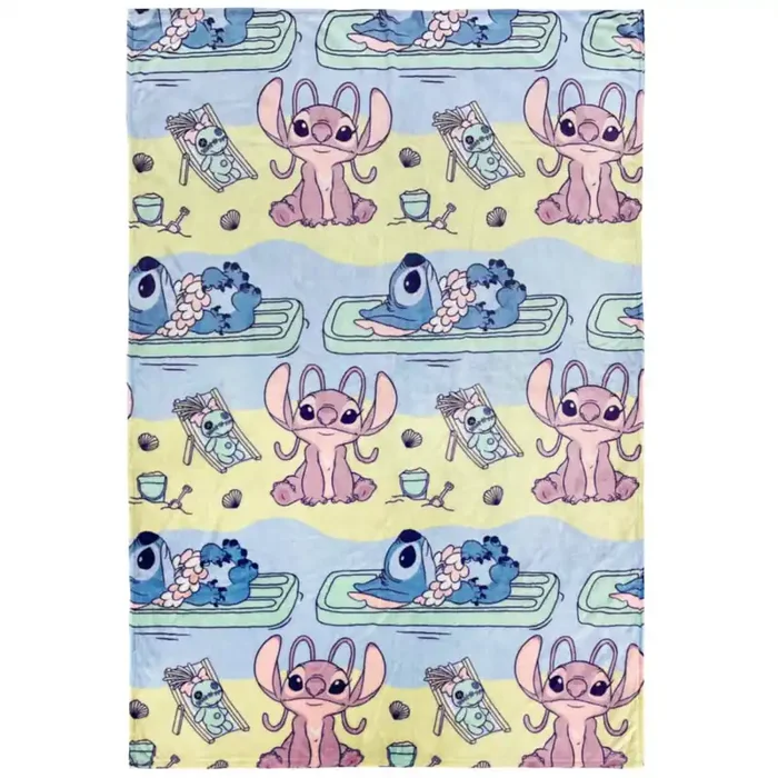 Disney Lilo and Stitch Vitamin Sea Silk Touch Throw