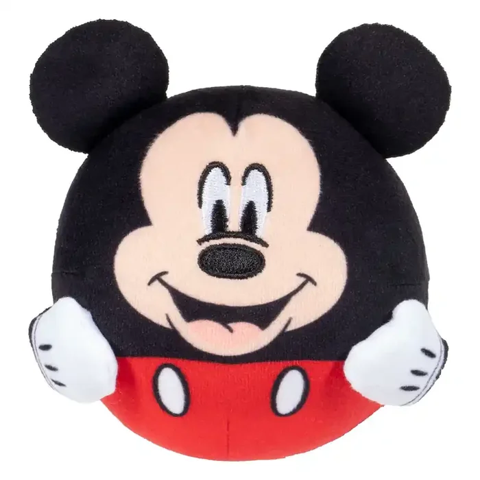 Disney Mickey Mouse Crinkle Squeaker Plush Dog Toy