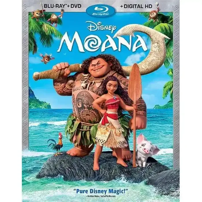 Disney Moana (Blu-ray + DVD + Digital)