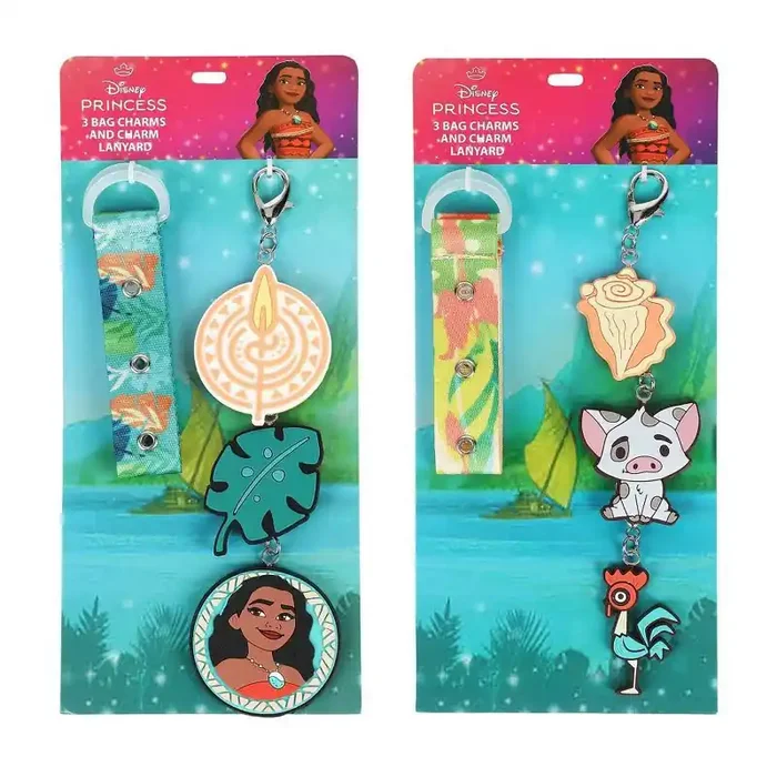 Disney Moana Printed Handbag Strap with Bag Charm