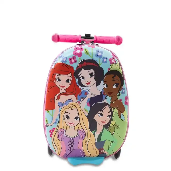 Disney Princess Scooter Carry-On Suitcase – Pink