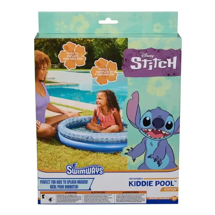 Disney Stitch Pool Inflatable PVC Float for Ages 3+