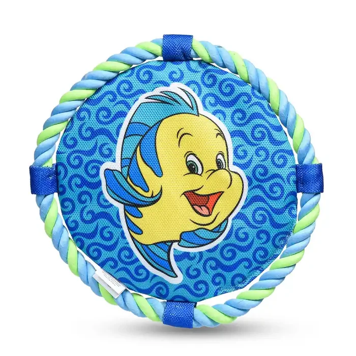 Disney The Little Mermaid Flounder Frisbee Dog Toy