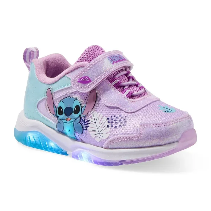 Disney Toddler Girls‘ Stitch Athletic Shoe, Purple, Size 12