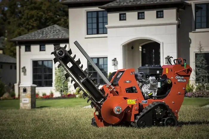 Ditch Witch C16X Walk Behind Tracked Trencher