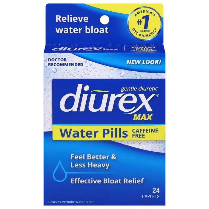 Diurex Maximum Relief Water Caplets