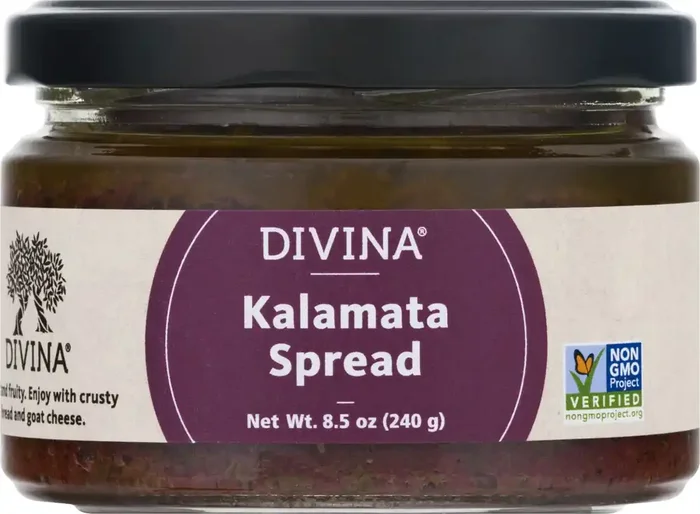 Divina All-Natural Kalamata Olive Spread – 8.5 oz