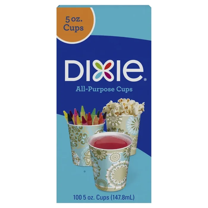 Dixie 5 Oz. All-Purpose Cups 100 ea