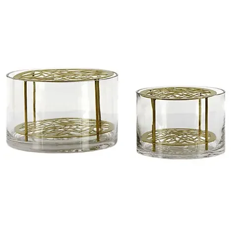 Dl Gold Branches Vase Sm – EA