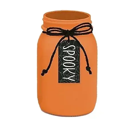 Dld Vase 5.25in Glass Pint Spooky Ea – EA