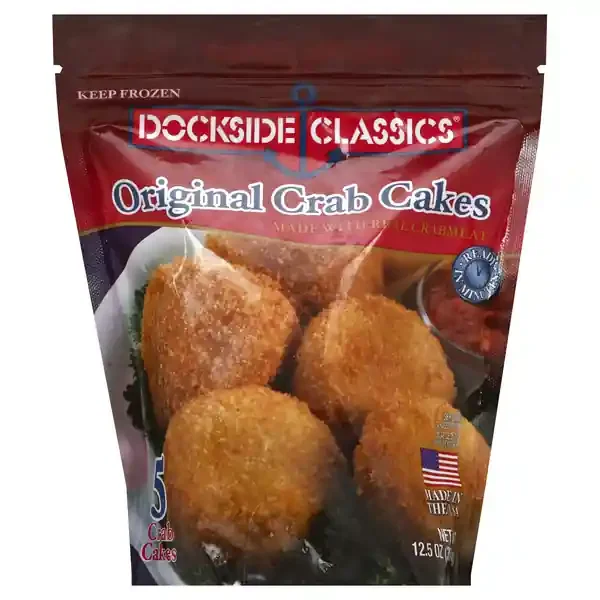 Dockside Classic Frzn Seafood Cakes Ori Crab