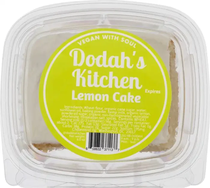 Dodahs Kitchen Lemon Cake 6.5 oz