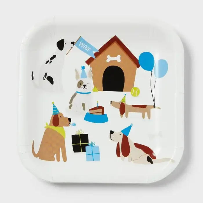 Dog Birthday Snack Plate 10ct – Spritz™