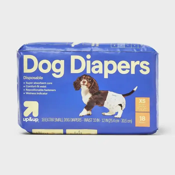 Dog Diapers – 18ct – XS – up&up™