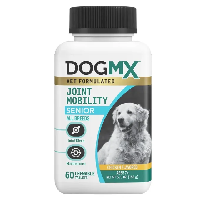 Dog MX Joint Mobility Senior Dog Supplement – Chewable Tablets, Chicken