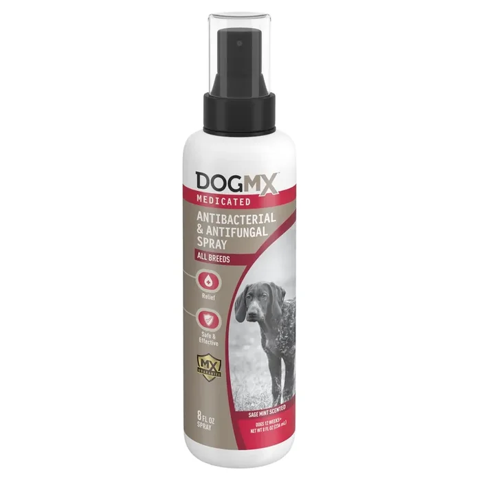 Dog MX Medicated Antibacterial & Antifungal Spray for Dogs – Sage Mint
