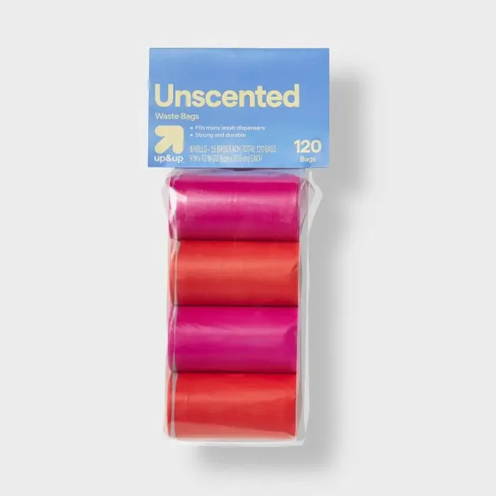 Dog Waste Bag Refills – Unscented – 120ct – up&up™