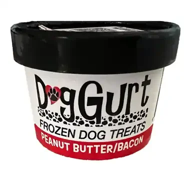 Doggurt Frozen Dog Treats, Peanut Butter/Bacon