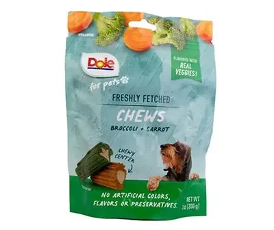 Dole Broccoli & Carrot Dog Chews, 7.05 Oz.