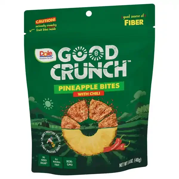 Dole Good Crunch Pineapple Bites With Chili