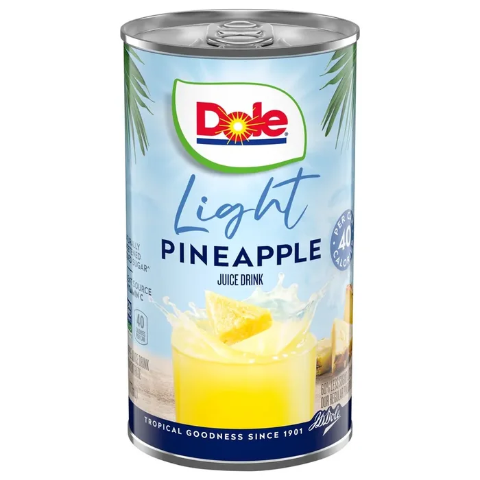 Dole Light Pineapple Juice Drink – 6 fl oz
