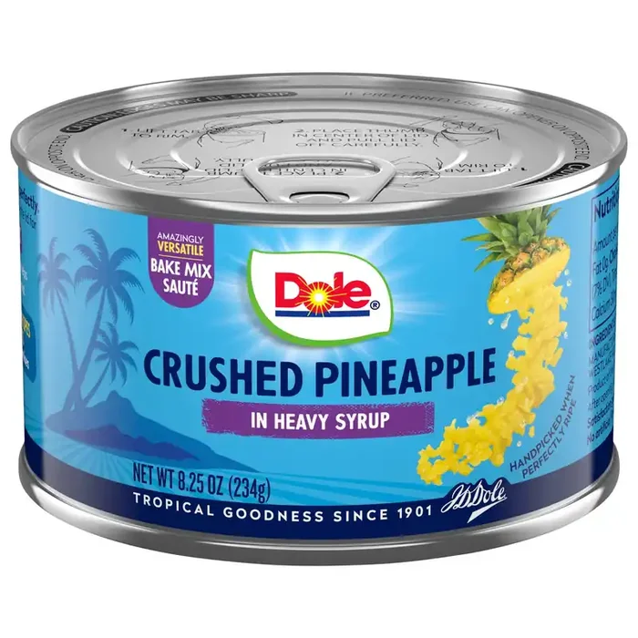 Dole Pineapple, Crushed – 8.25 oz