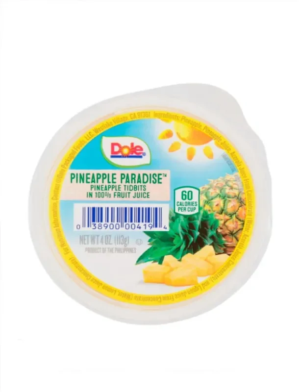 Dole Pineapple Paradise Pineapple Tidbits In 100% Fruit Juice
