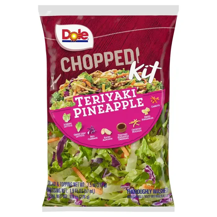 Dole Salad Chopped Kit, Teriyaki Pineapple