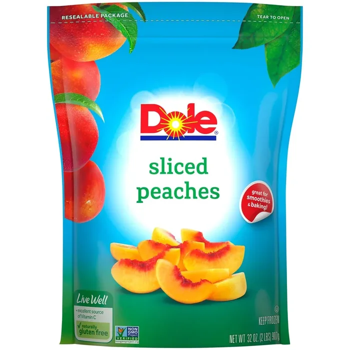 Dole Sliced Frozen Peaches