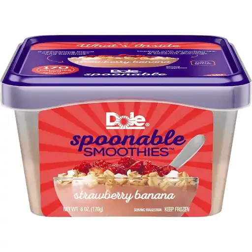 Dole Strawberry Banana Frozen Spoonable Smoothie