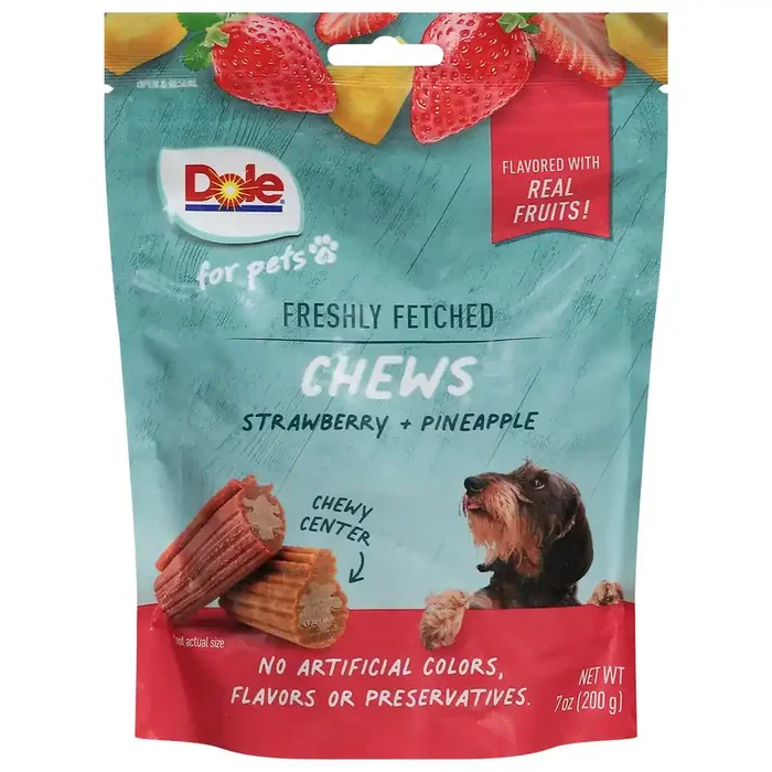 Dole Strwbry & Pnappl Dog Chews