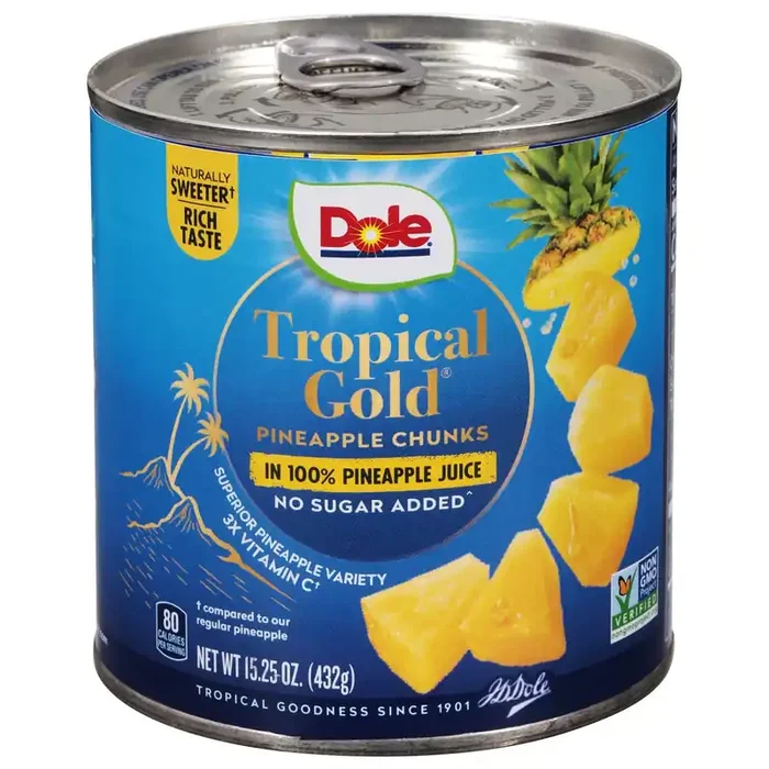 Dole Tropical Gold Pineapple Chunks 15.25 oz