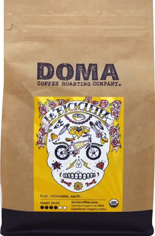 Doma Coffee Roasting Company La Bicicletta Organic Blend- 12 oz