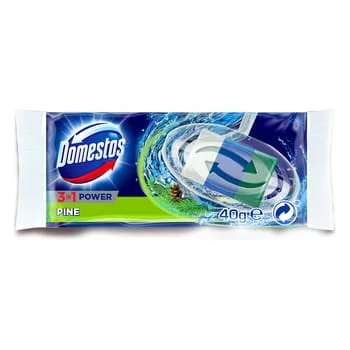 Domestos 3in1 WC-Aufhänger aus Kiefernholz, 40 g