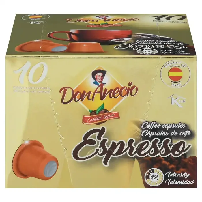 Don Anecio Espresso Coffee Caps – 1.7 oz