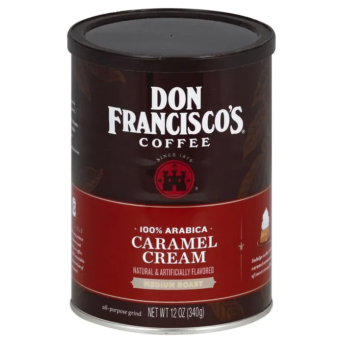 Don Francisco‘s Caramel Cream Flavored Ground Coffee- 12 oz