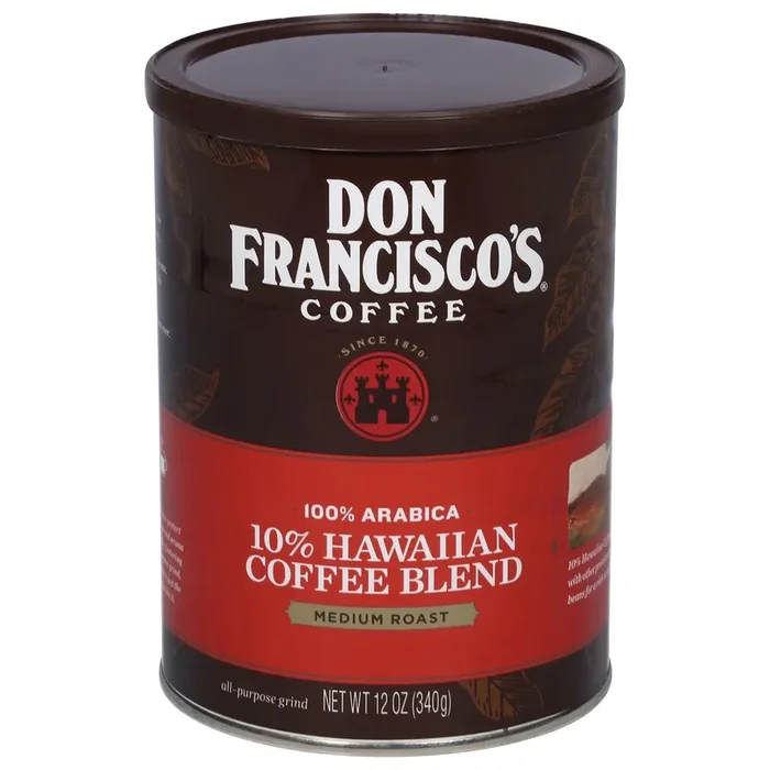 Don Francisco‘s Coffee 10%Hawaiian Medroast 100%Aribica(Can) – 12 oz