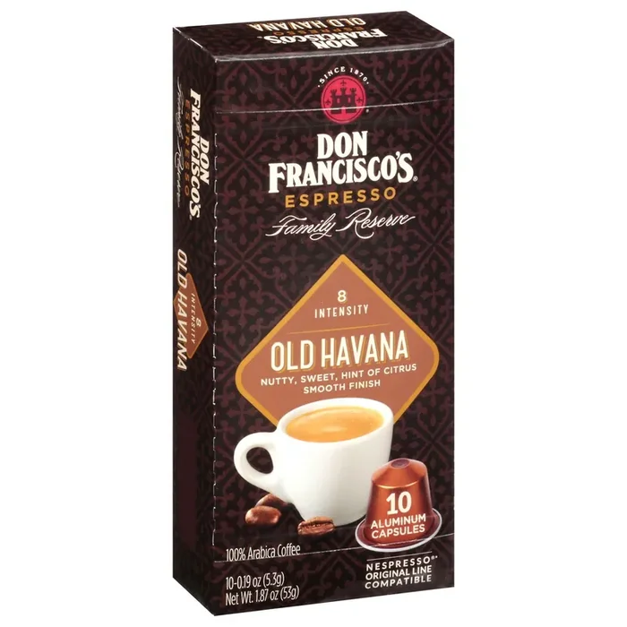 Don Francisco‘s Coffee Family Reserve Old Havana Capsules