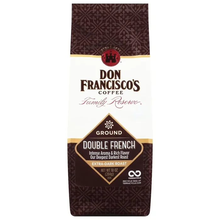 Don Francisco‘s Family Reserve Double French Dark Roast Ground Coffee