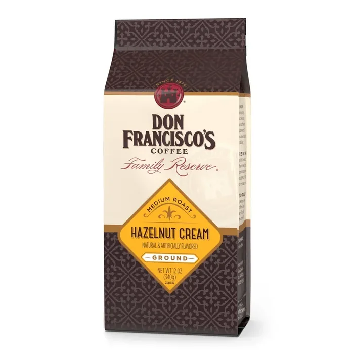Don Francisco‘s Family Reserve Hazelnut Cream Medium Roast Ground Coffee