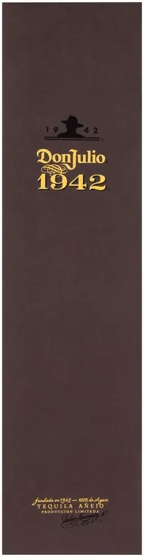 Don Julio 1942 Extra Anejo Tequila, 750 mL